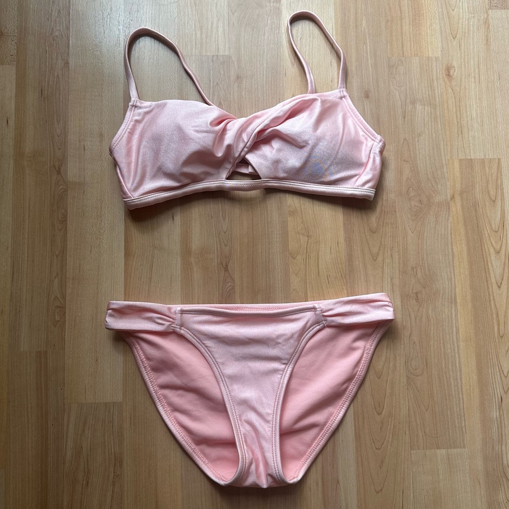 Pink Twist Bikini Set